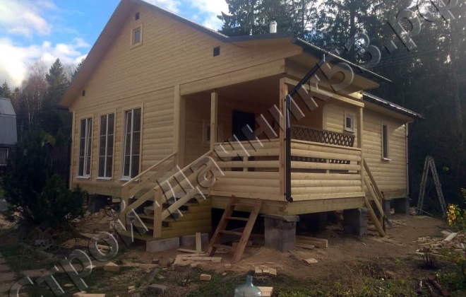 1 Брусовой дом 9×9, 81 м², Московская область, Рузский городской округ, Город Руза (8)